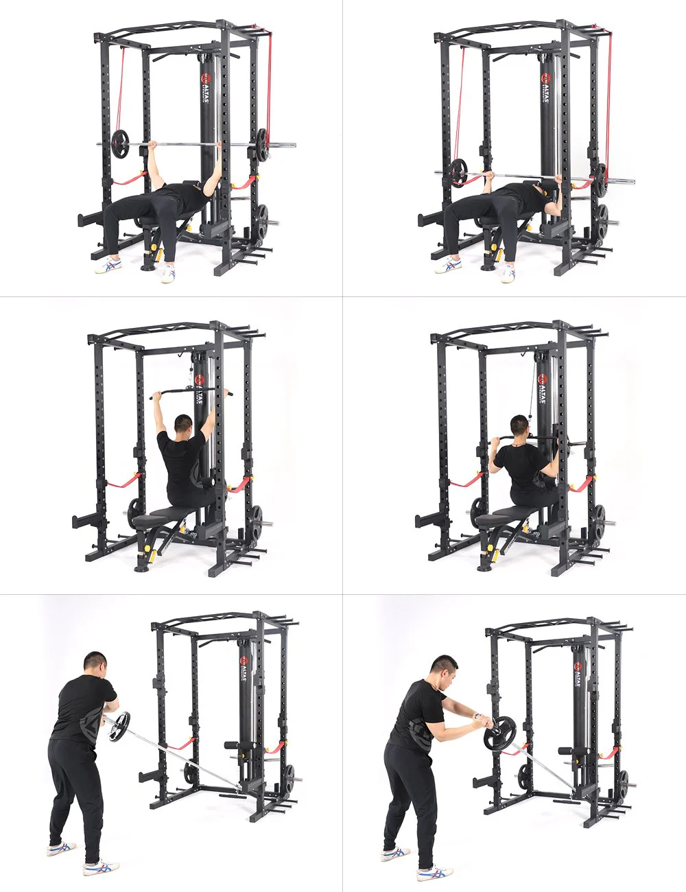 AL-3028 Squat Rack - Image 5
