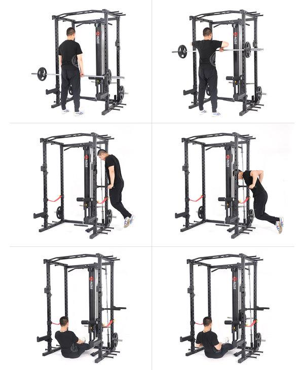AL-3028 Squat Rack - Image 6
