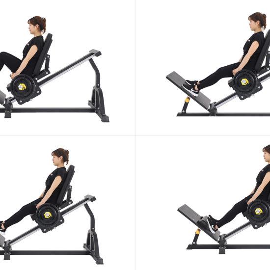 AL-6007 Compact Leg Sled Machine - Image 4