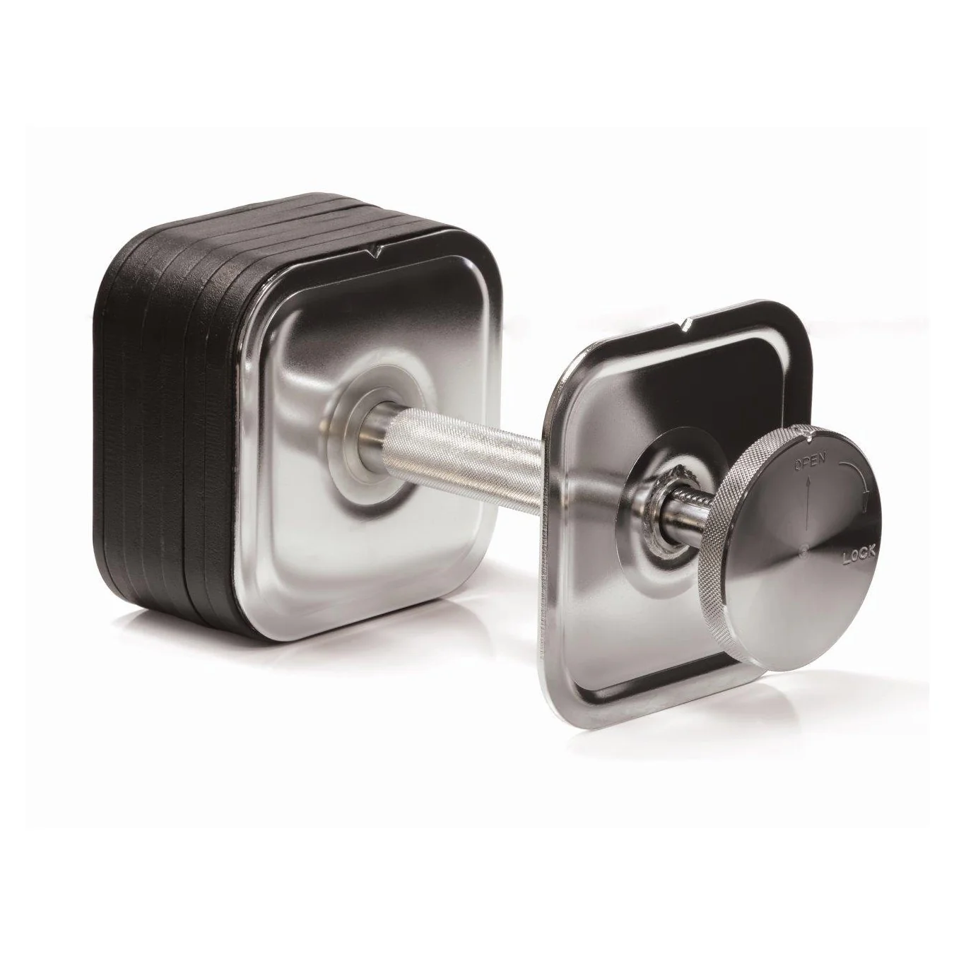 Quick-Lock Adjustable Dumbbell System - 45 lbs - Image 3