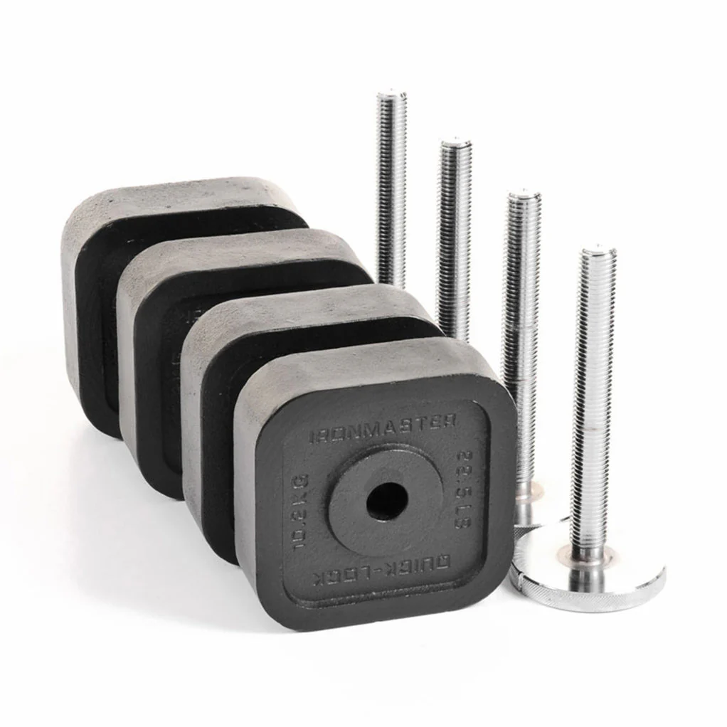 Quick-Lock Adjustable Dumbbell System - 45 lbs - Image 6